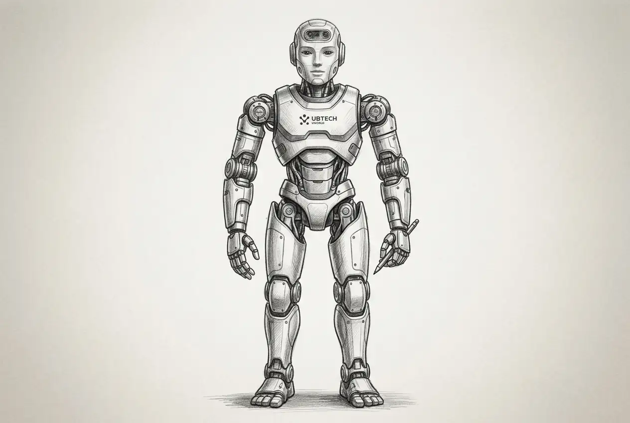 Ubtech Robotics Surges 18%, Securing H-Share Approval and 13,000 Robot Orders