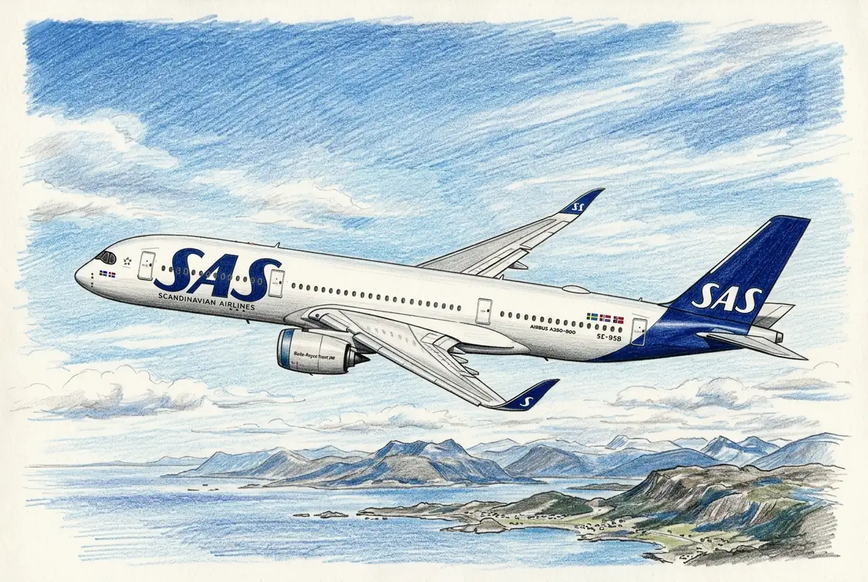 SAS eyes 20 Airbus widebody jets, signaling major post-bankruptcy expansion