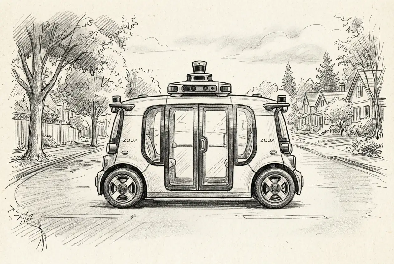 Amazon’s Zoox launches Las Vegas robotaxis, joining Uber’s autonomous vehicle network