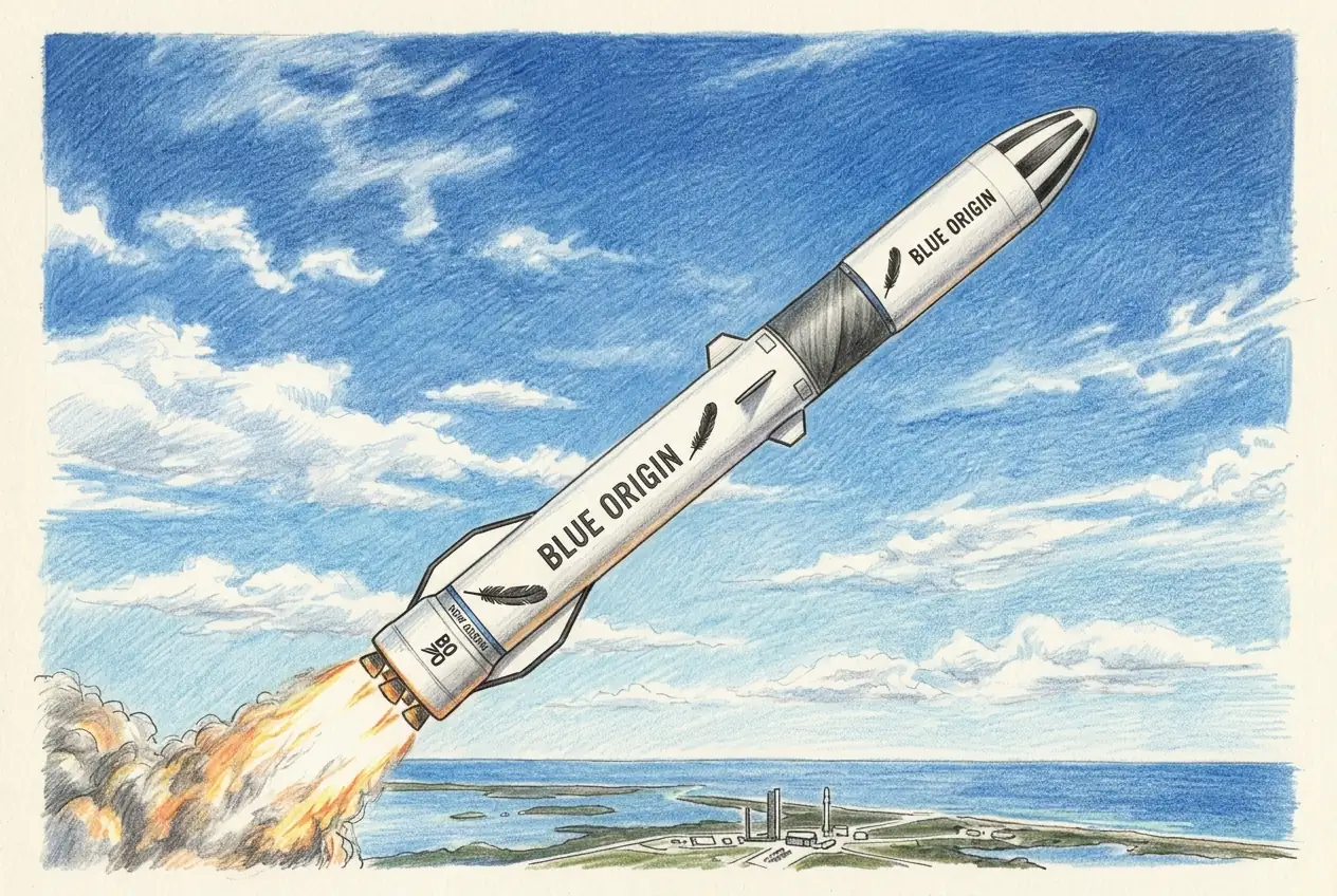 Blue Origin Fails New Glenn Satellite Delivery, Marking Total Payload Loss