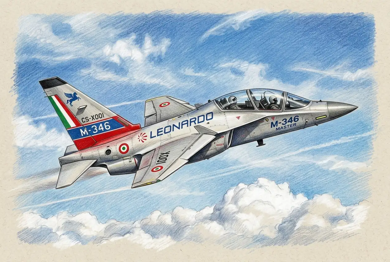 CAE and Leonardo Expand M-346 Alliance, Targeting AI-Driven Pilot Training