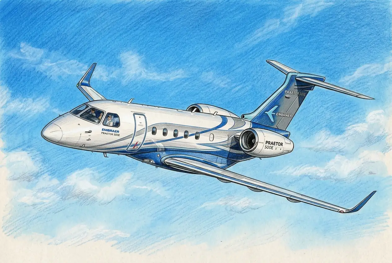 Embraer Secures Triple Certification for Praetor 500E, Clearing Global Deliveries