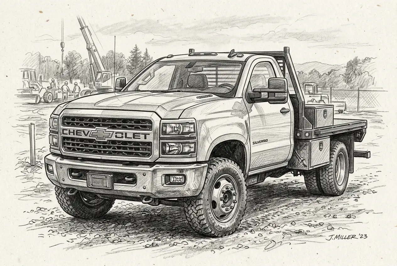 GM to Discontinue Chevrolet Medium-Duty Silverado Trucks Amid Falling Sales