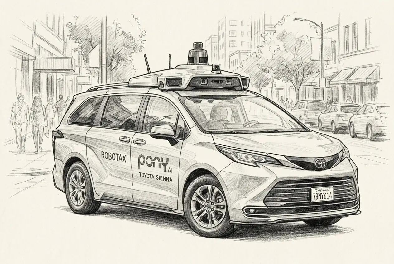 Pony AI Reports First Profit, Driven by $75.5 Million Investment Gain