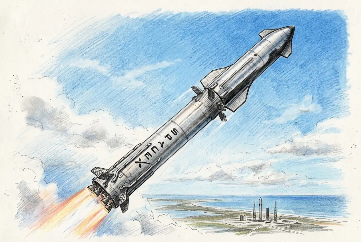 SpaceX Targets $1.75 Trillion IPO, Funding Starship and Starlink Growth