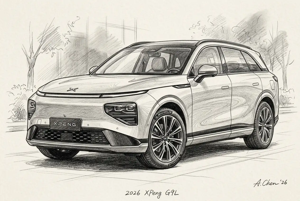 XPENG Launches G9L Globally at 2026 Paris Motor Show